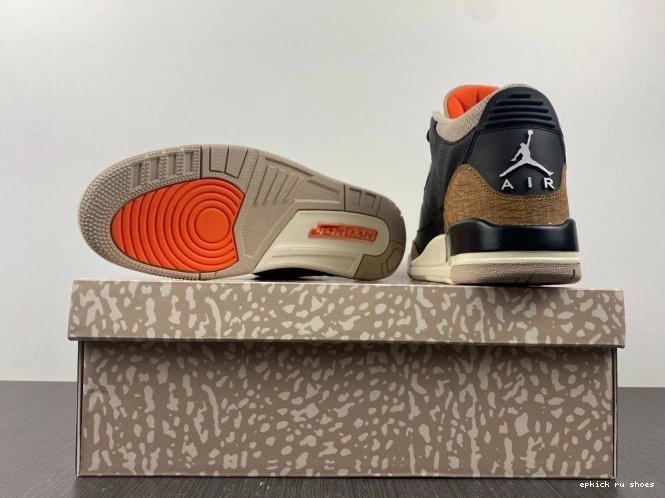 Rep CT8532-008 Desert Jordan Air 3 Elephant 0822